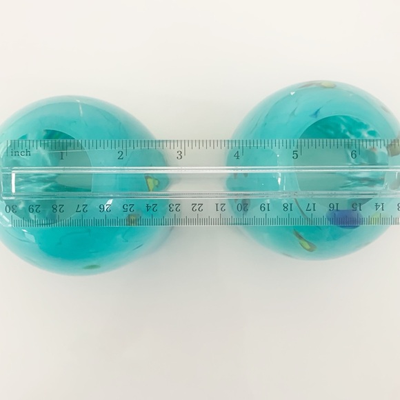 Two Glass Pendant Light Shade Replacement (Shades Only) - Picture 8 of 9